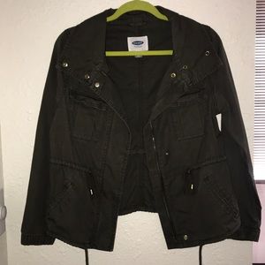 Old Navy Green Utility Jacket